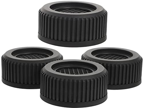 SOIMISS 4piezas Alfombrillas Antivibración para Lavadora Almohadillas Antideslizantes Soporte Estabilizador para Pies De Lavadora para Cocina