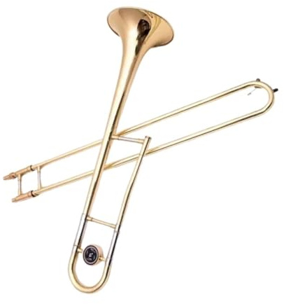 Posaune Posaune Messinglack Gold Mit Koffer Bass B