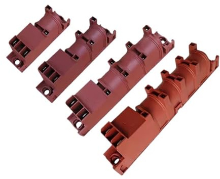 YAKUFAST Accenditore a impulsi efficiente e sicuro for fornelli a gas AC 220V DC 1,5V, 4 terminali, quattro uscite, accensione for da forno europei(2 heads AC 220V)
