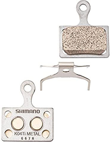 Shimano Scheibenbremsbelag K04Ti Metall, grau, 1 Paar, Y-8PU98020