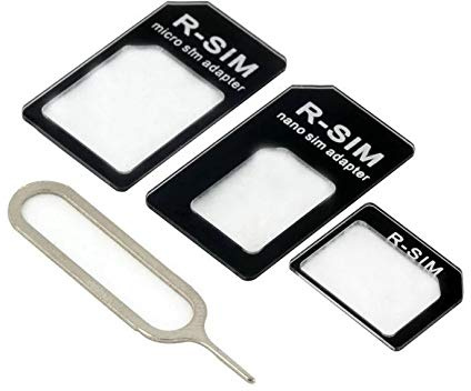 Adaptateur de Carte SIM 3 en 1 pour Huawei P20 Smartphone Micro-SIM Nano-SIM Universel