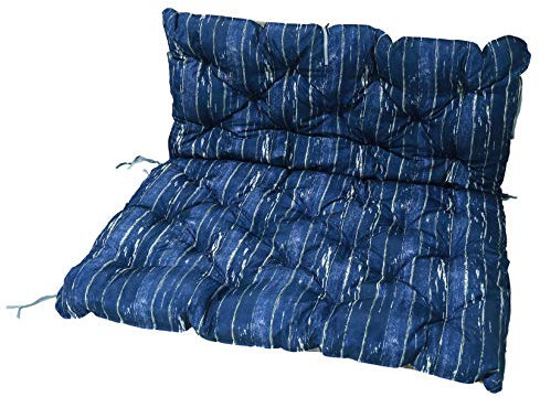 Homecall - Cojín para jardín (azul y marrón)