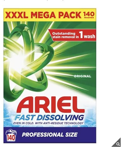 Ariel Washing Powder Professional Laundry Detergent 9.1KG 140 Wash