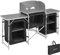tectake® Camping Küche, Campingschrank faltbar, Reiseküche, Küchenschrank mit Arbeitsplatte und Staufächern für Outdoorküche, Vorzelt, Wohnwagen oder Auto Camping mit Tragetasche