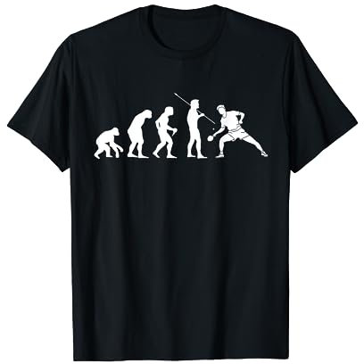 Tischtennis Evolution Tischtennisspieler Trikot T-Shirt