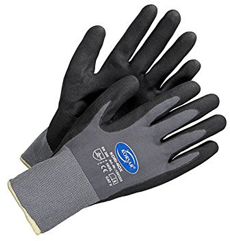 EisenRon 6 Paar Arbeitsschutzhandschuhe in Größe 9 / L - Kori Nox von Korsar aus Nylon