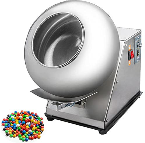 UIBAO Mini Alimenti Piccoli Automatici Noci Caramelle Zucchero Cioccolato Arachidi Mandorle Zucchero Farmaceutico Tablet Nano Film Coating Pan Machines Coater 2-5kg/h