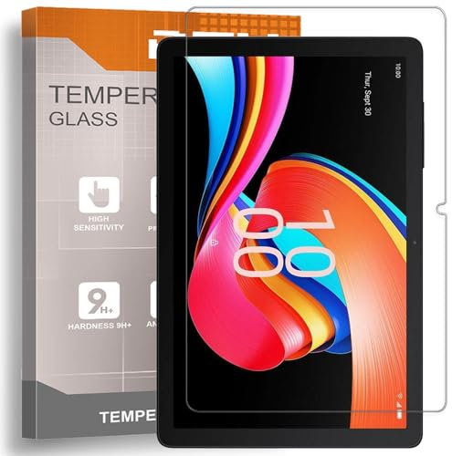 REY Pellicola salvaschermo per TCL Tab 10 2 Gen 10,1, Pellicole salvaschermo Vetro temperato, di qualità Premium Tablet
