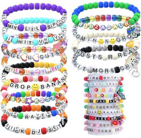SQUAD Variety Kandi Pack | Wingman + Fun + EDM Plur | Make Friends Meet Rave Bae Life of the Rave