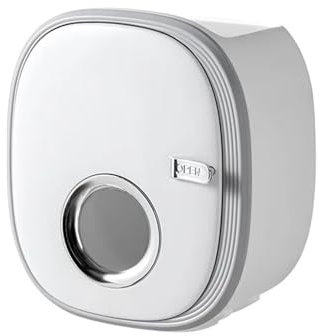 Kosmetiktücher Box Taschentuchbox, Papierhandtuchspender, wandmontierter Serviettenspender for Badezimmer, Küche, Büro und Toilette für Esszimmer Badezimmer Schlafzimmer(Grigio)
