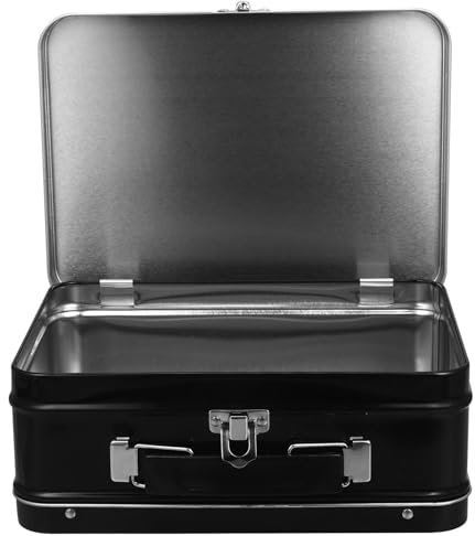 Luxshiny Dekorative Aufbewahrungsbox Aus Blech Robuste Und Langlebige Kiste Für Sammlerstücke Erinnerungsstücke Und Kleine Gegenstände