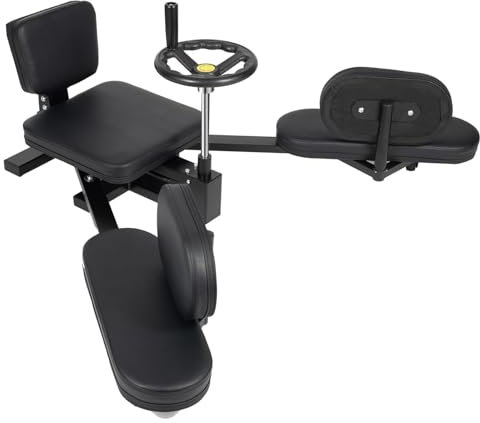 oiakus Beinstrecker-Stretchmaschine, Robuste 3-Stab-Bein-Split-Stretchmaschine, 200°-Split-Trainer, Fitnessstudio-Fitnessgerät Für Ballett, Ballett, Yoga, Tanz, Kampfsport, MMA