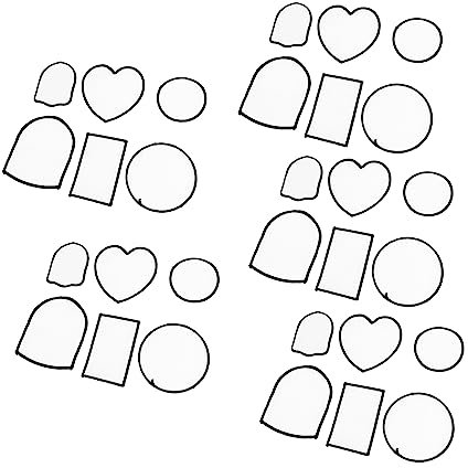 DIYEAH 30stücke Diy Mending Garment Patches Blanko Bügelbilder Für Kleidung Langlebige Und Praktische Reparaturflicken Für Kreative Projekte Für Heimwerker Und Bastler