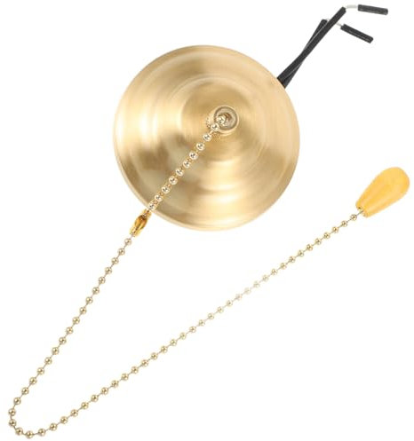 SHINEOFI Interrupteur à Tirette Pour Lampe Interrupteur De Salle De Bain Mural Compatible Avec Luminaire Domestique