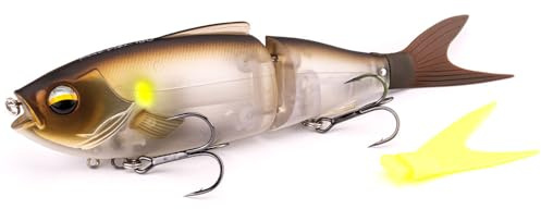 LMAB Real Vibe 15, 18, 22 cm Swimbait sinkend Hecht Köder groß zum Spinnfischen, Glidebait, Big Bait, Swim Bait