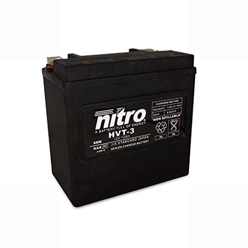 Batterie 12V 14AH HVT 03 Gel Nitro XL X Sportster Forty-Eight 10-14