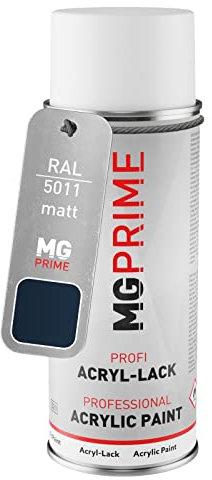 MG PRIME RAL 5011 Stahlblau/Steel blue Spraydose 400 ml matt schnelltrocknend