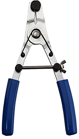 QINQIN Retroceso de la Herramienta de Mano Ajuste for el Freno de Motocicleta Pista de pistón de Acero al Carbono removedor Duradero (Color : Blue)