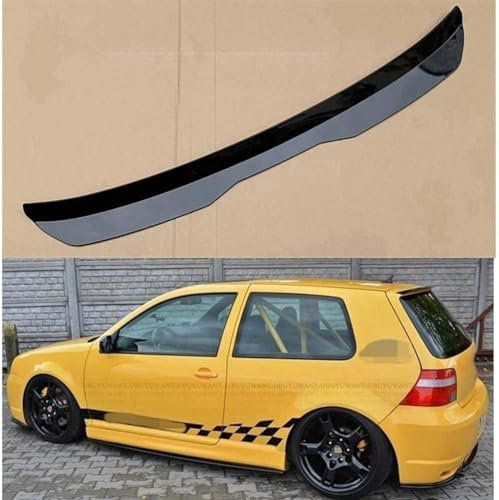 gongxini Spoiler Heckflügel Auto Heckspoiler Kratzfest Verschleißfest Tuning Accessories,für VW Golf 4 MK4 R32 Hatchback