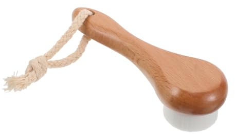 VALICLUD Spazzola per Pulizia Viso per Rimuovere Punti Neri e Cellule Morte con Manico in Nanofibra Esfoliante Delicata in Viaggio