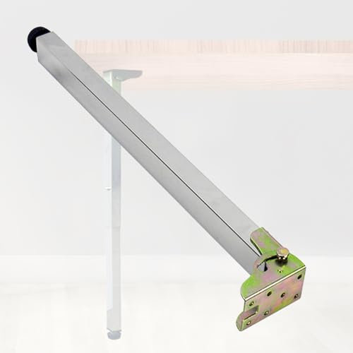 Gambe da tavolo pieghevoli regolabili in acciaio inox, supporto telescopico per tavoli da campeggio, 100 cm, piedini in metallo, durevoli, versatili, facili da installare, 1 pezzo