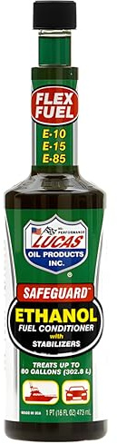 Lucas Safe Guard Ethanol Fuel Treatment 473ml – Protects Engine, Cleans Fuel System & Stabilises Ethanol Blends
