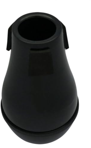 Abs Trombone Mute for Tenor and Bass Trombone Black | Portable Brass Accessory, Easy to Install, Practice Mute Design, Compact Carry-friendly Shape Random Color