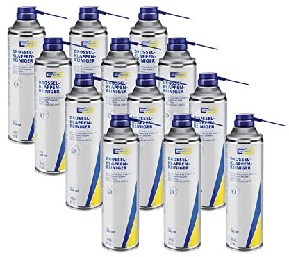 CARTECHNIC 12x Drosselklappenreiniger Vergaser Ansaugsystem AGR Reiniger 500 ml