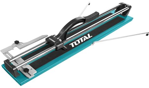 TOTAL - Handfliesen Schneidgerät | 800 mm | Maximale Schnittstärke 14 mm | Inklusive 1 Wolframcarbid-Klinge