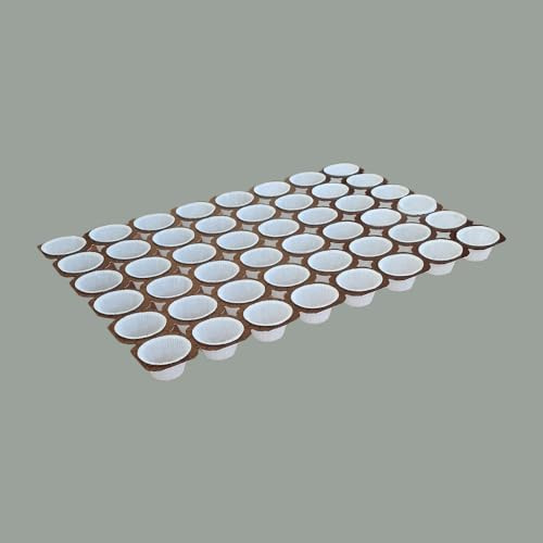 Lucgel Teglia Usa e Getta Stampo in Carta Forno per Muffin Piccoli 28g 48 Porzioni - 5 pezzi -