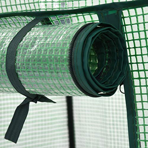 Homgoday Mini-serre chaude 3 niveaux - Protection contre intempéries et facilité d'utilisation pour jardinage amateur