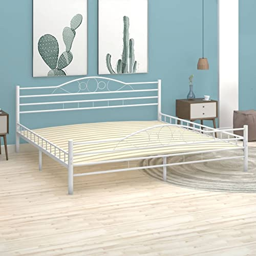 Sufrk Somier de láminas con 17 láminas de 120 x 200 cm, somier de cama individual de lamas de madera, estructura portante de hierro reforzado, base empotrada para todo tipo de camas y colchones
