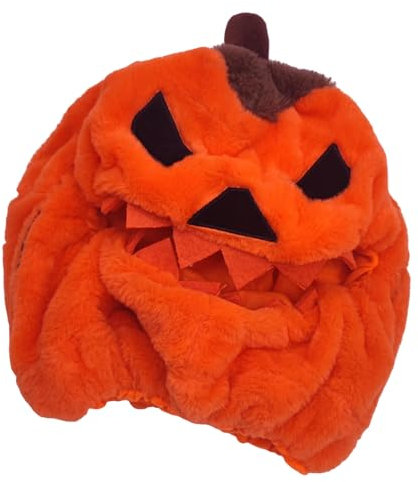 Yilingjc Lustiger Helmüberzug, Motorradhelm-Überzug, bequeme Plüsch-Helm-Hülle, Halloween-Hülle für Motorradfahrer