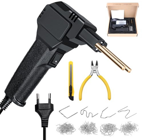 50w Kunststoff Schweißgerät, Kunststoff Schweißen Maschine, mit 200PCS Schweißnagel, Auto Stoßstange Reparatur Set, für Auto-Stoßstangen-Reparatur