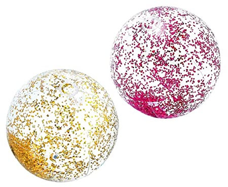 JOINPAYA 2stücke Aufblasbarer Strandball Für Junge Mädchen Langlebiges Hochwertiger Strandball Für Themengeschenke Praktisches Kinderball-entertainment