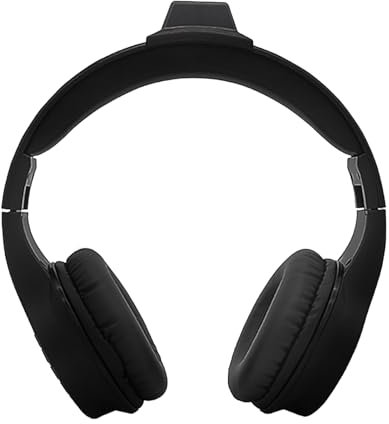 Genérico Auriculares con Radio, Radio de Auriculares FM - inalámbricos FM para Colocar sobre la Oreja - estéreo con reducción de Ruido para Viajes, Trabajos Diarios, Caminar, Pruebas de