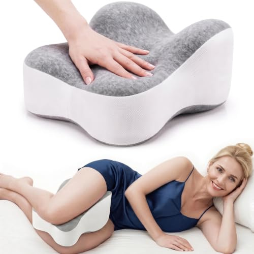 Kniekissen Seitenschläfer, orthopädisches ergonomisches Beinkissen | Schlafen, Hüfte und Knie, erhöht Schlafkomfort