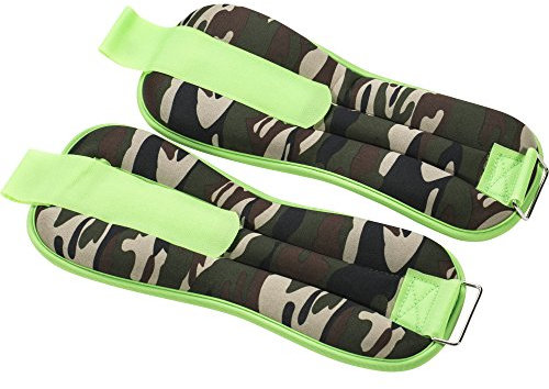 GORILLA SPORTS® Gewichtsmanschetten - 2er Set, 1kg, 2kg, 3kg, 4kg, Verstellbar, Gewichte für Beine und Arme - Laufgewichte, Handgelenkgewichte, Armgewichte, Fußgewichte, Ankle Weights, Joggen, Laufen