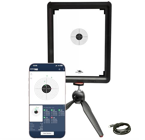 Accurize Système de tir, système d'entraînement laser à feu sec - Cibles de tir pour fusil/pistolet - Pour entraînement au feu sec en intérieur - Cartouche non incluse