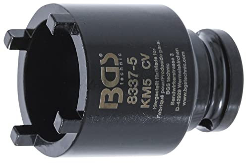 DOUILLE IMPACT CLES A ERGOTS DENTS EXTERIEURS KM5 (DIN 981)