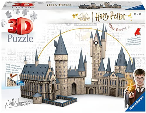 Ravensburger - 3D-Puzzle Hogwarts Castle Bundle Harry Potter, 1200 Teile, 10+ Jahre