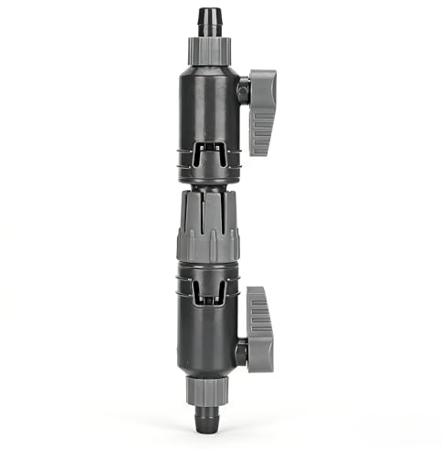 Wasserregelventil, Schlauch für Aquarium, Schnellverschluss, Doppelhahn, Aquariumfilter für Süßwasser, Salzwasser(K-12/16mm)