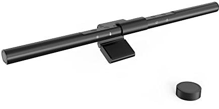 MELIFO Barre Lumineuse de Moniteur Avec Télécommande, Gradation Automatique et Sans Éblouissement - Lampe de Bureau Pour le Travail