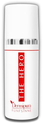 FÜNFSINNE | Dermipura | The Hero | Fortschrittliches Retinol Serum für glattere Haut mit 3fach-Komplex aus Granaktivem Retinol (Vit. A), Bakuchiol, Niacinamid (Vit.B3) | 50ml