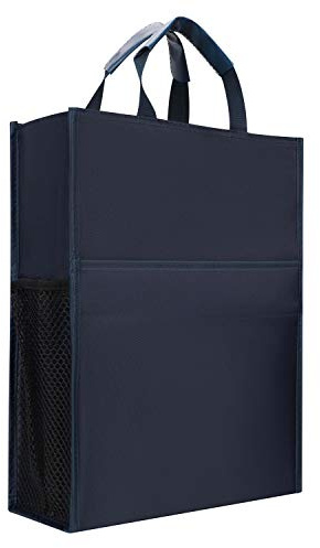 Sacoche Porte Document Sac à Main Portfolio Dossier Sac de Document Multifonction Classeur Portable A4 Sac Rangement Fichier Dossier Sac Zippé Pochette Bureau Commercial Sac d'Affaires