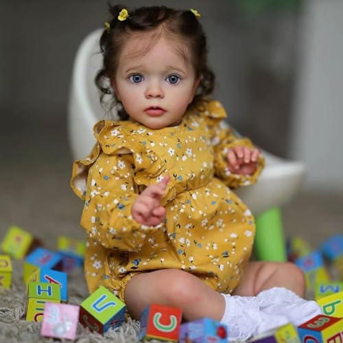Reborn Baby-Puppe Junge 20 Zoll 50cm Weiches Silikon Vinyl Handgemacht Reborn Puppe Junge Lebensecht Wahres Leben Reborn Babys