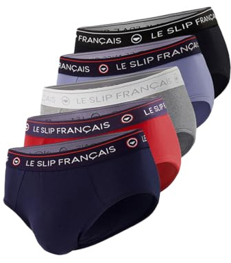 Le Slip Français - Lot de 5 Slips en Coton 100% Made in France
