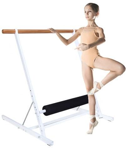 Barre de ballet portable - Barre de danse pliable anti-oscillation pour la maison - Équipement de ballet facile à démonter avec supports