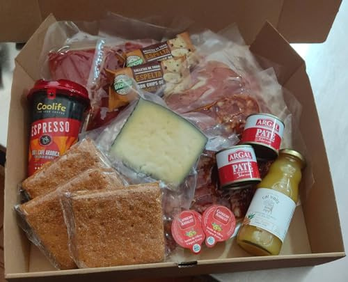 Cesta desayuno sorpresa con productos gourmet