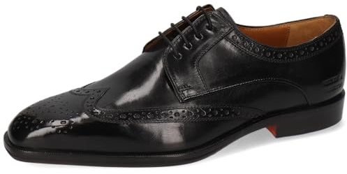 Melvin & Hamilton Homme Stefano 4 Tissu Oxford, Noir, 39 EU
